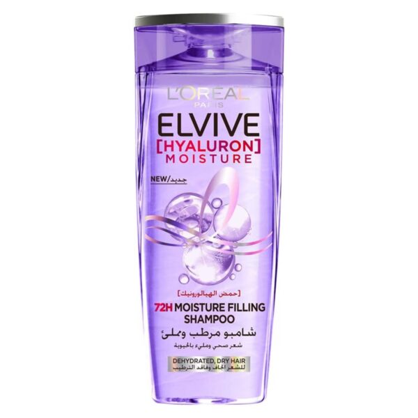 L'oréal Paris Elvive Hyaluron Moisture 72h Shampoo With Hyaluronic Acid - 600 Ml
