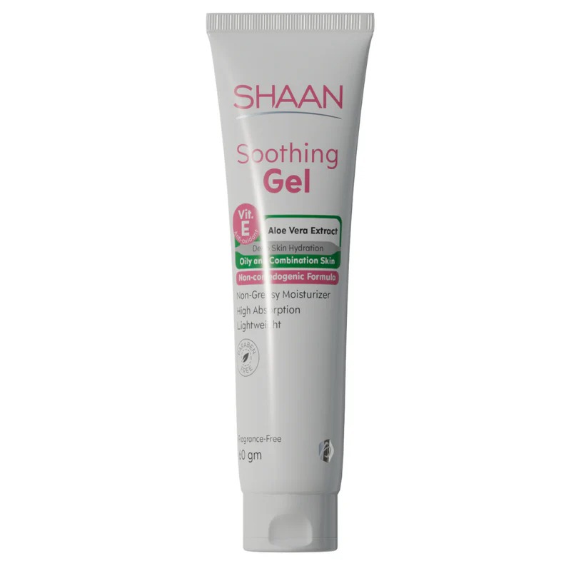 WhatsApp Image 2025-10-02 at 3.06.17 PM Shaan Soothing Gel with Aloe Vera Extract 60 gm - Image 1