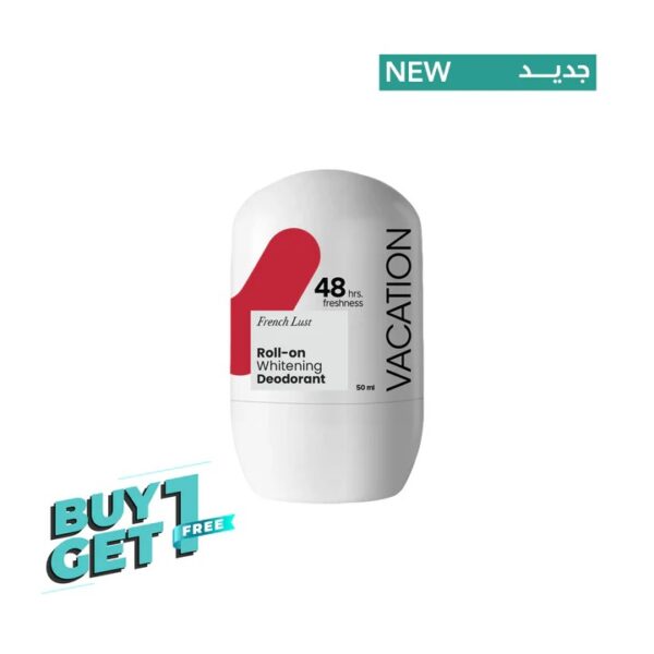 Vacation French Lust Whitening Deodorant 1+1 FREE  50 ml