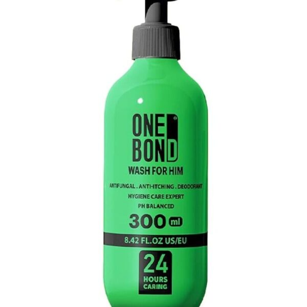 ONE BOND MEN'S WASH FOR SENSITIVE AREAS GREEN 300ML